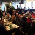 Souper avec les bénévoles de la Société Provancher au Restaurant Le Piolet le 9 décembre 2016.