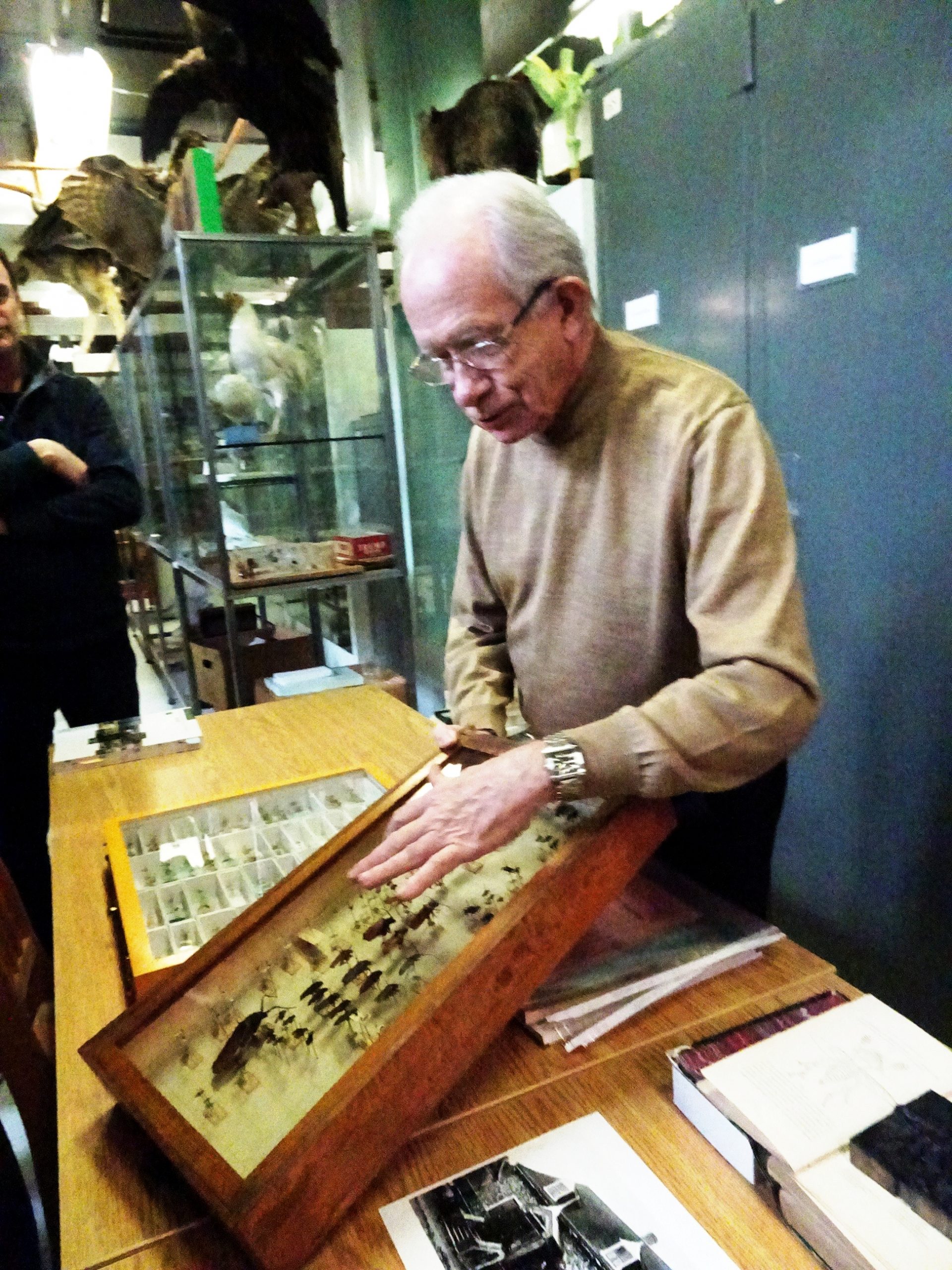 Jean-Marie Perron, entomologiste. Collection Léon-Provancher à l'Université Laval.