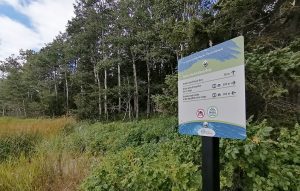 Nouvelle signalisation au parc naturel et historique de l'Île-aux-Basques