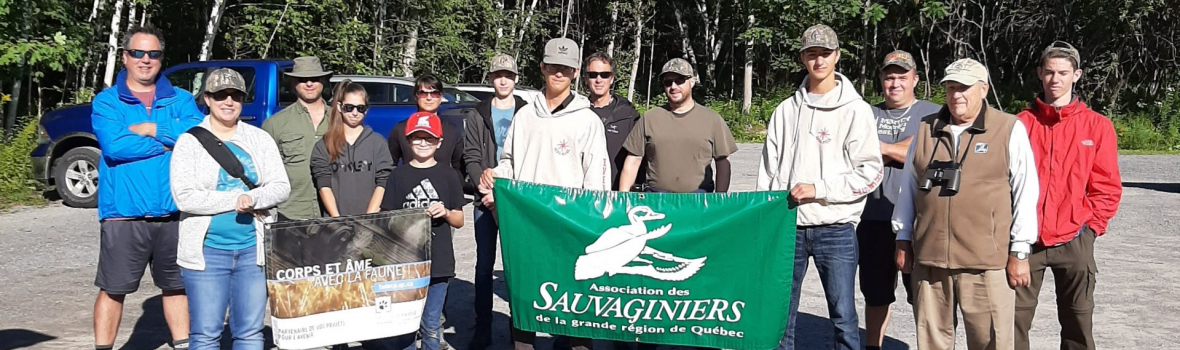 Jeunes chasseurs de sauvagine en fin d’apprentissage : la relève 2019